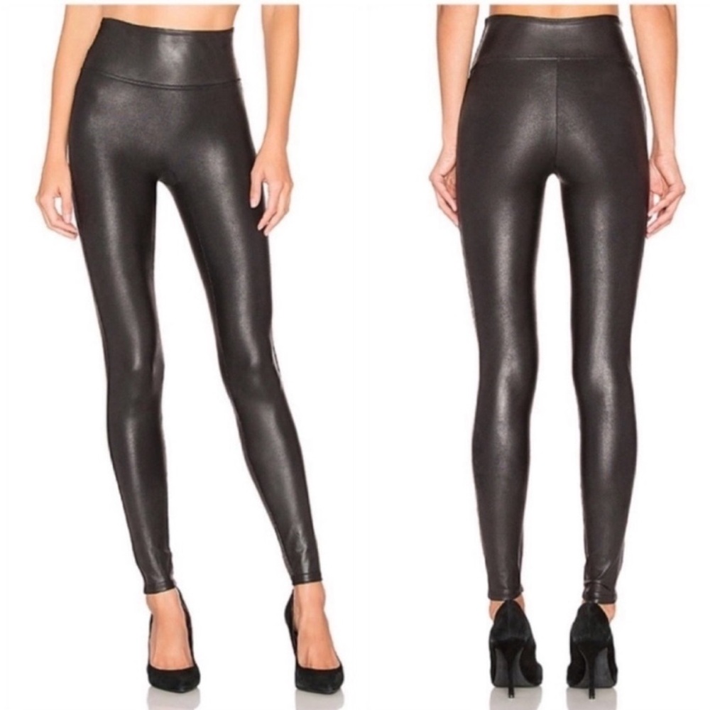 NWOT Spanx Faux Leather Leggings